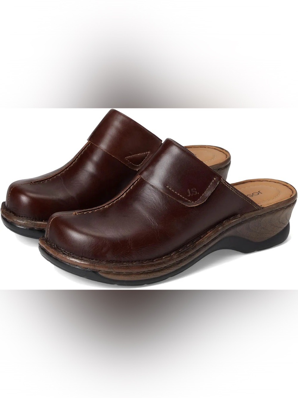 Josef Seibel Carole Comfort Clogs In Marone‎ Women’s Size 36 5/5.5 US